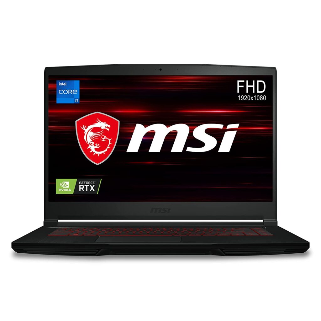 MSI Gaming GF63 Thin Gaming Laptop 