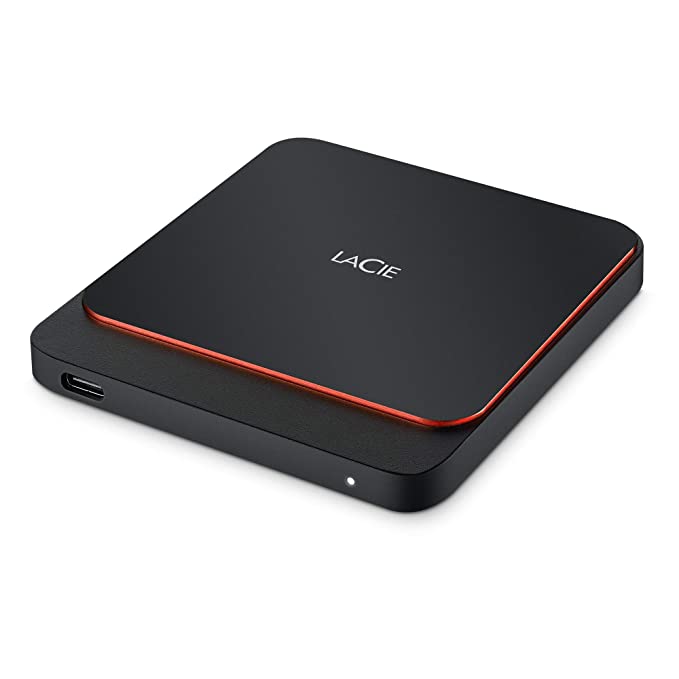 LaCie Portable 500GB External SSD thenewsblink 